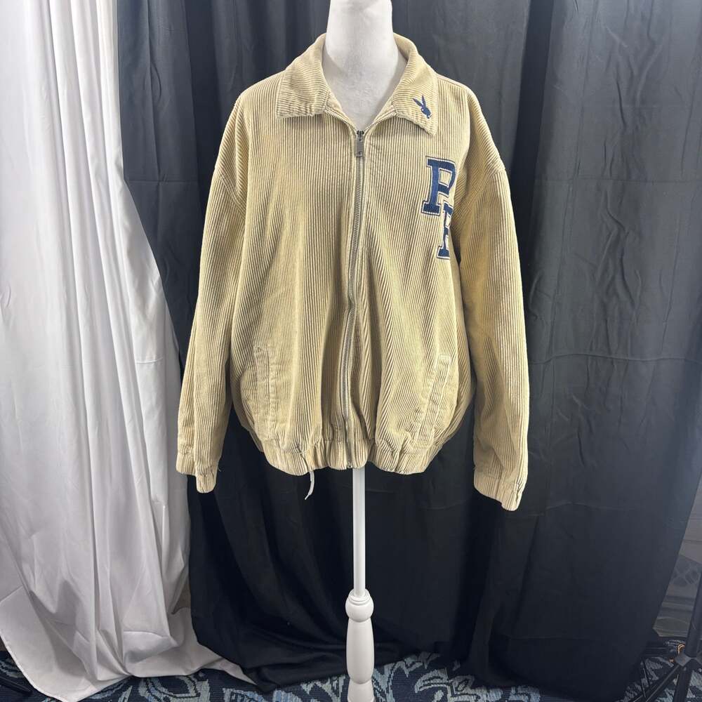 pacsun playboy varsity corduroy dad jacket size... - Picture 7 of 9